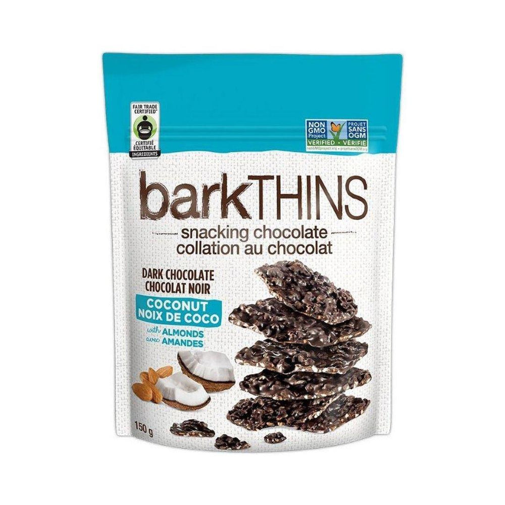 barkTHINS Dark Chocolate Coconut with Almonds - 150 g