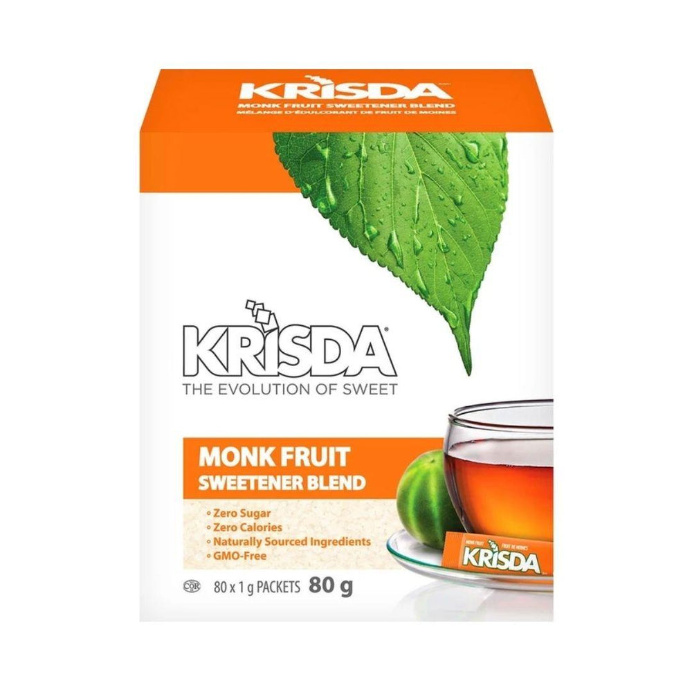 Krisda monk fruit sweetener - 80 packs