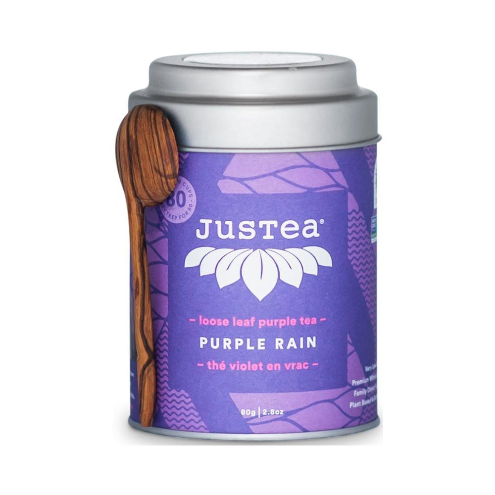 Justea Purple Rain Loose Leaf Purple Tea - 80 g