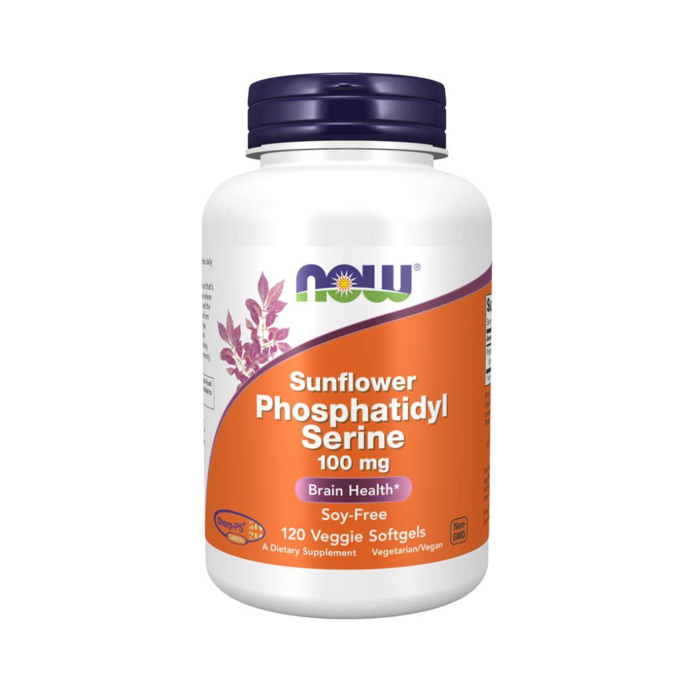 Now Sunflower Phosphatidyl Serine - 60 Vegetarian Capsules