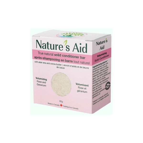 Natures aid rose and geranium conditioner bar
