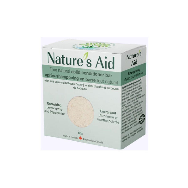 Natures aid lemongrass and peppermint conditioner bar