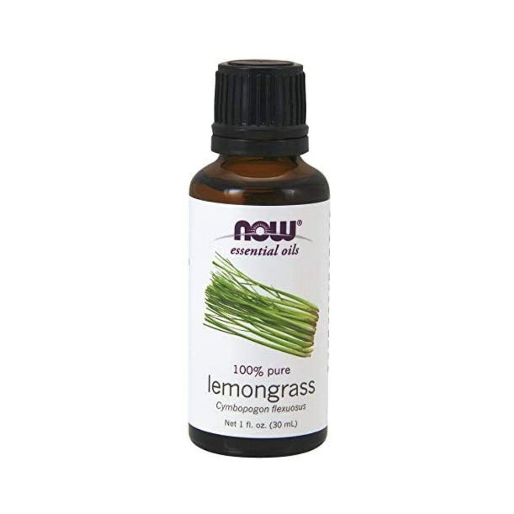 Now 100% Pure Lemongrass Essential Oil - 30 mL