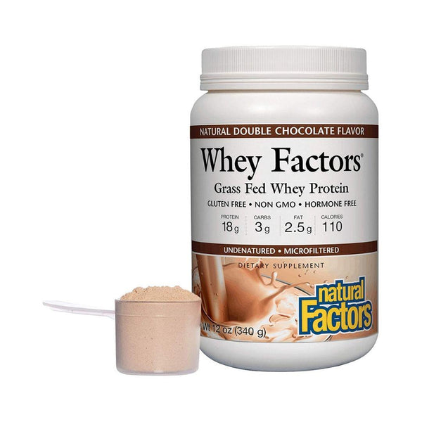 Natural Factors Whey Protein Various Flavours & Sizes