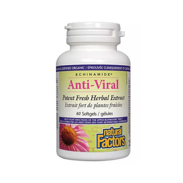 Natural Factors Anti-Viral Echinamide Gelcaps