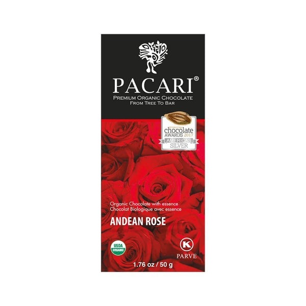 Pacari Organic Chocolate Andean Rose - 60% Cacao