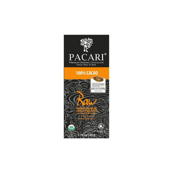 Pacari Raw Organic Chocolate - 100 % Cacao