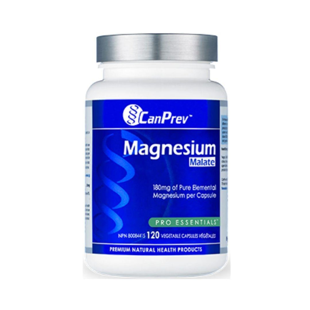 CanPrev Magnesium Malate 180 mg - 120 Capsules