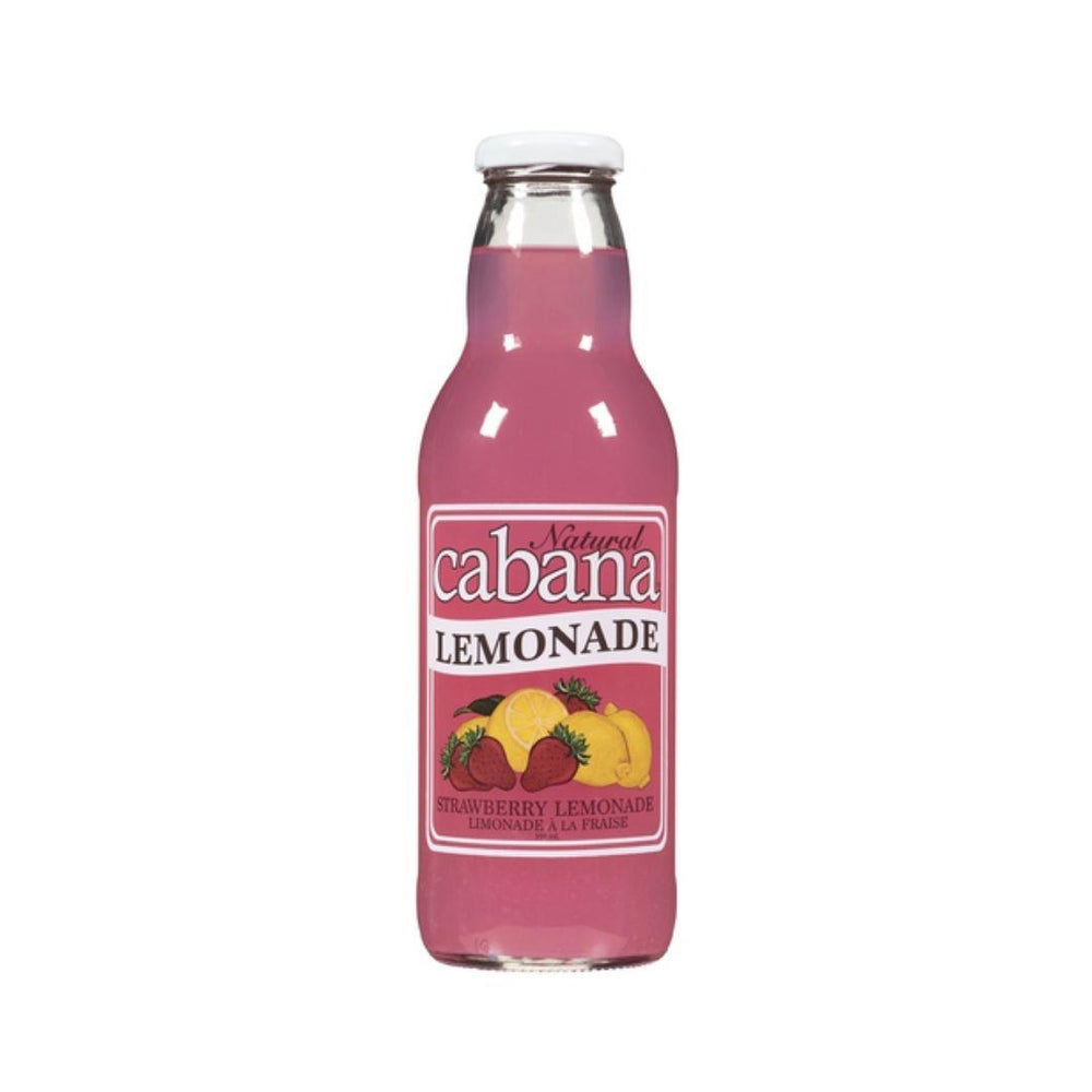 natural cabana strawberry lemonade - 591ml