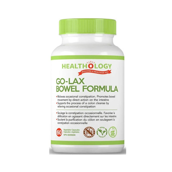 Healthology Go-Lax Bowel Formula - 60 Capsules