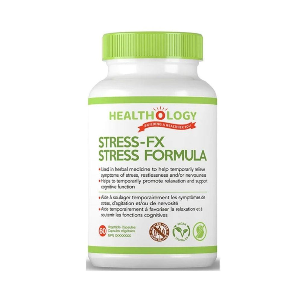 Healthology Stress-Fx Stress Formula - 60 Capsules