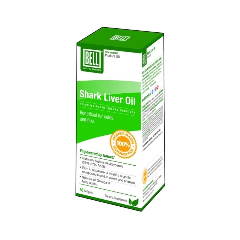 Bell shark liver oil- 90 softgels