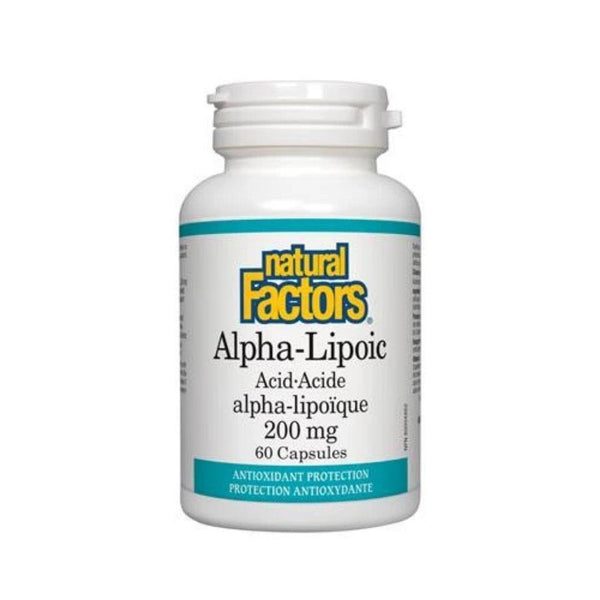 Natural Factors Alpha-Lipoic Acid 200mg 60 Capsules