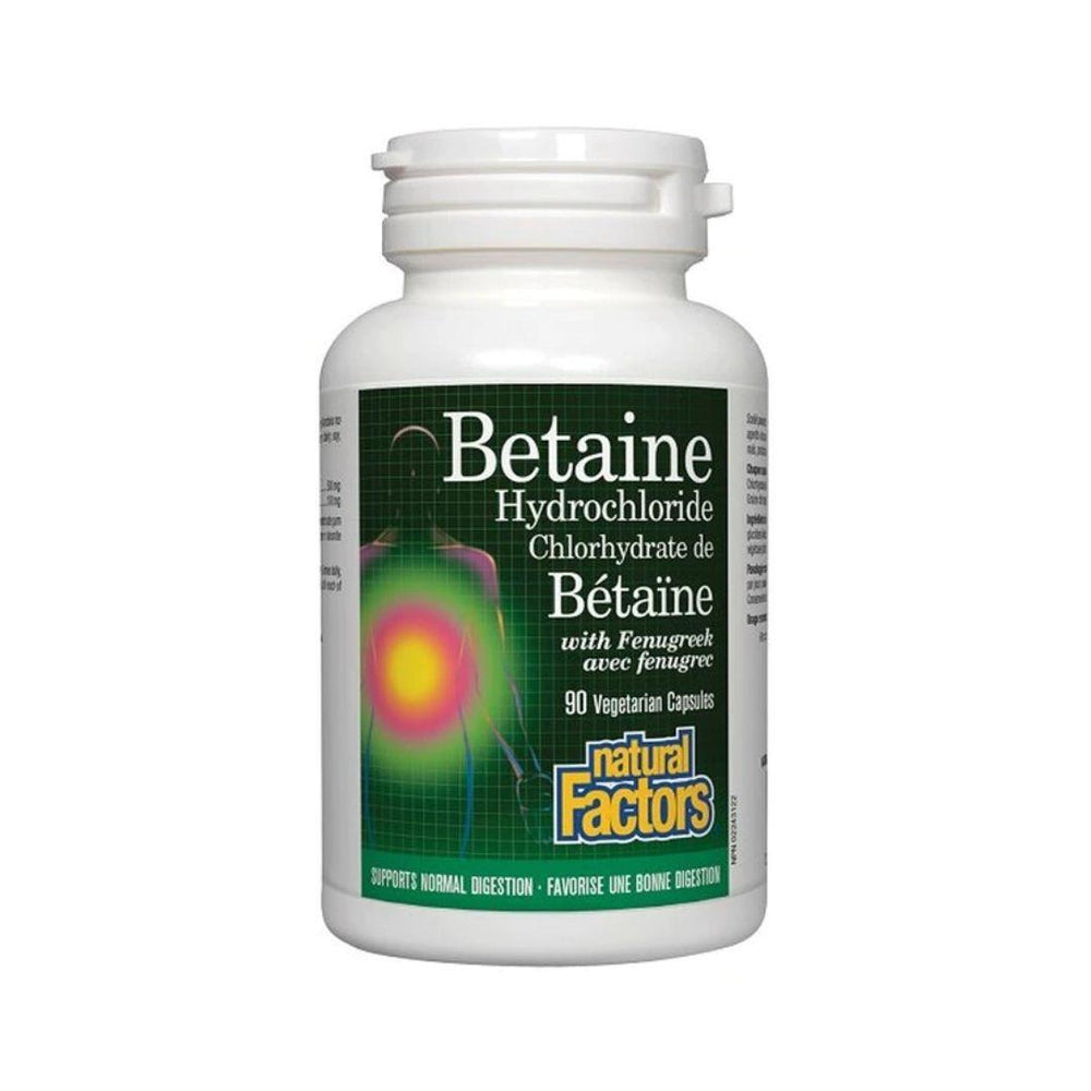 Natural Factors Betain HCL w/ Fenugreek