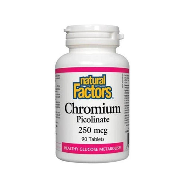 Natural Factors Chromium Picolinate Tablets