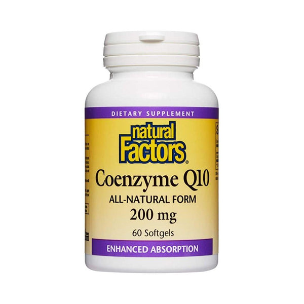 Natural Factors Coenzyme Q10 200mg