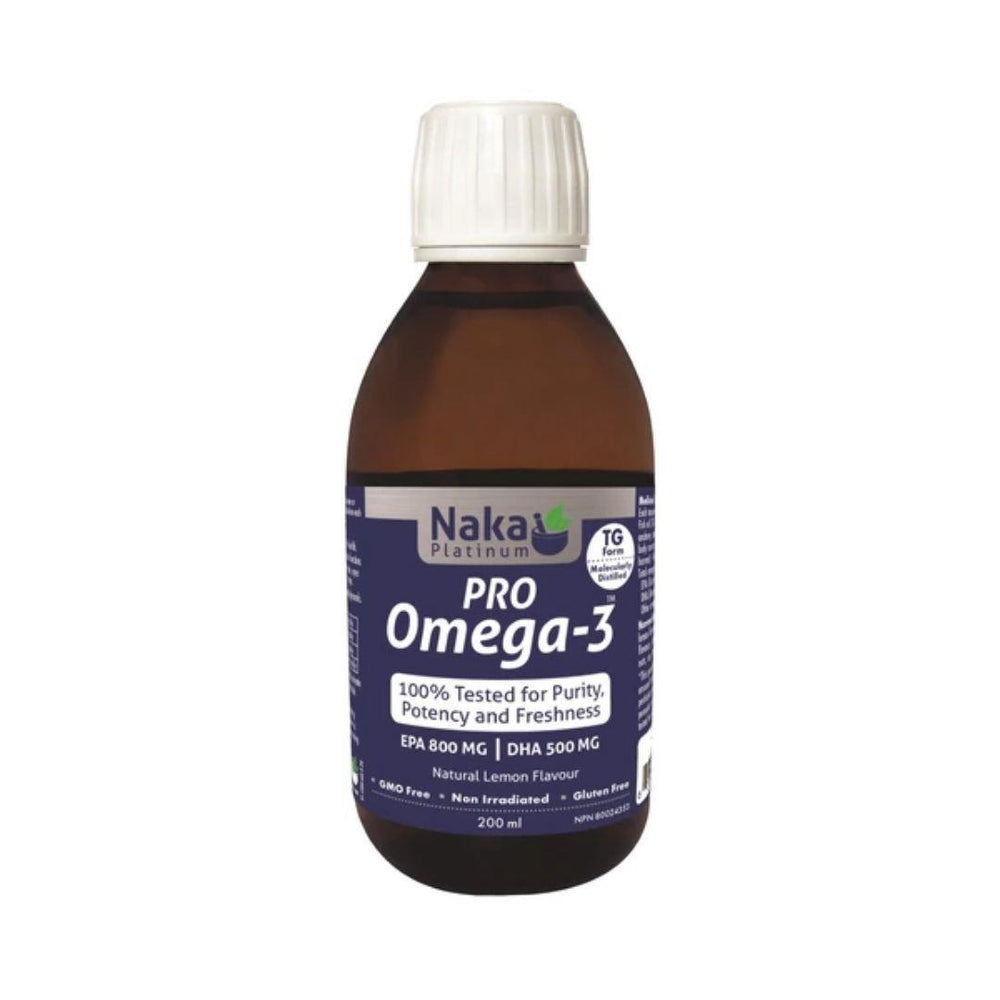 Naka Pro Omega-3 1300 mg (Natural Lemon Flavour) - 200 mL