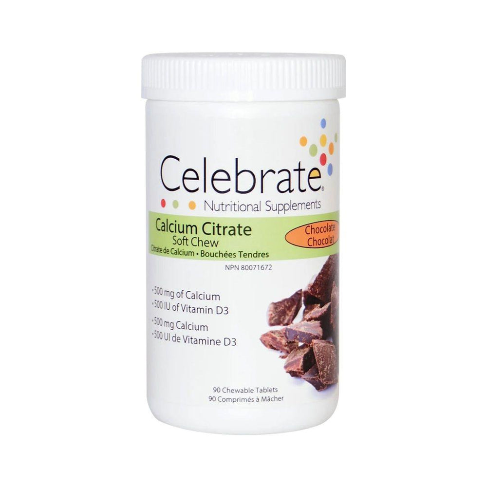Celebrate Calcium Citrate Chocolate 90 Soft Chews