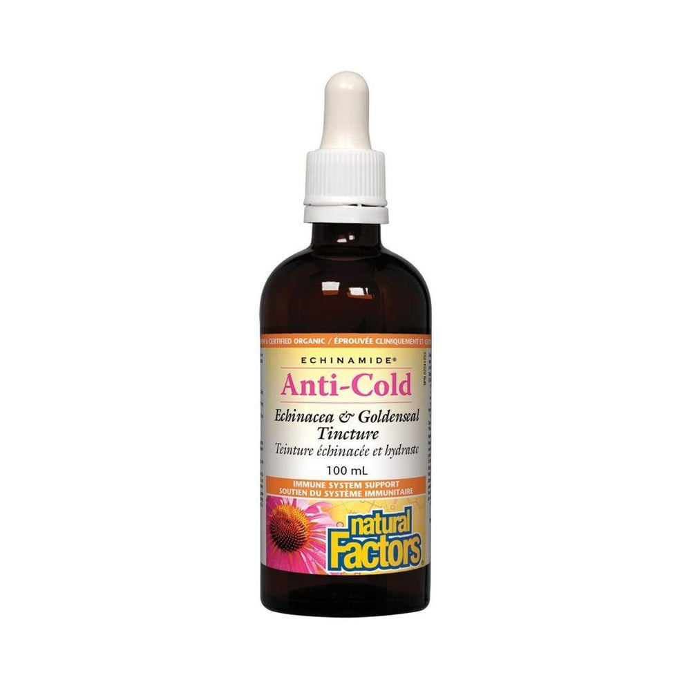 Natural Factors Anti-Cold Echinacea & Goldenseal Tincture