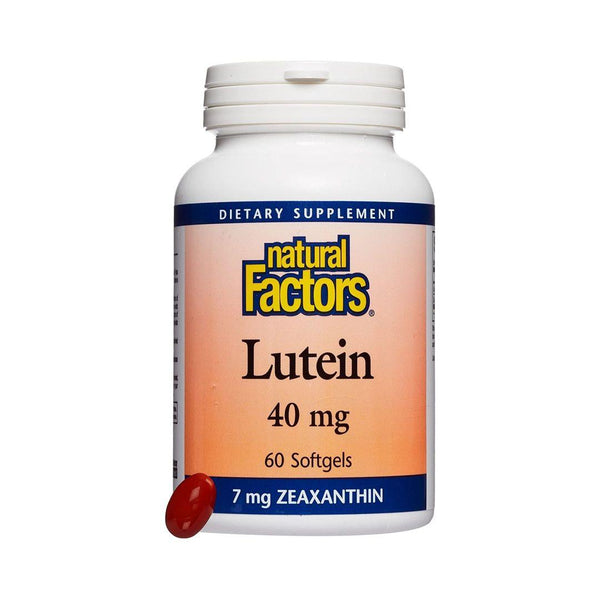 Natural Factors Lutein 40mg Gelcaps