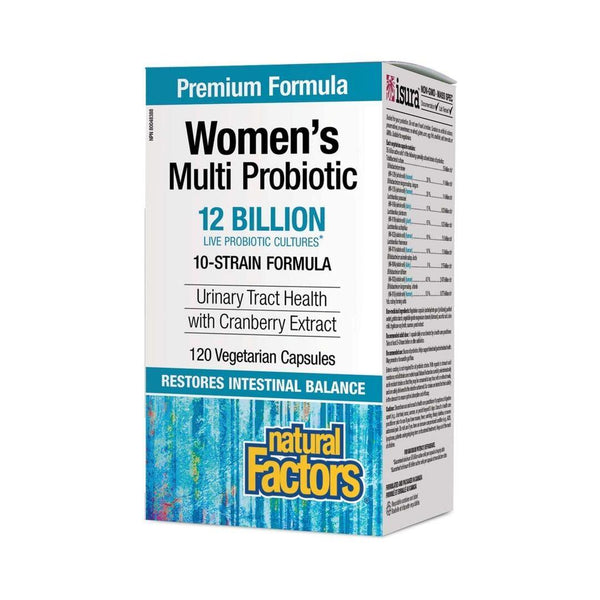 Natural Factors Multi Probiotic 10 Strain 12 Billion Women's Capsules