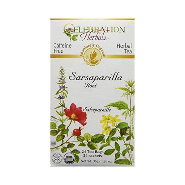 Celebration Herbals Sarsaparilla Root Tea - 24 Tea Bags
