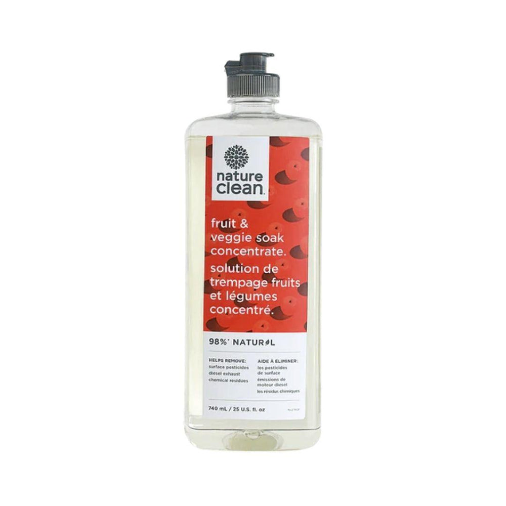 Nature Clean Fruit & Veggie Soak Concentrate - 740 mL