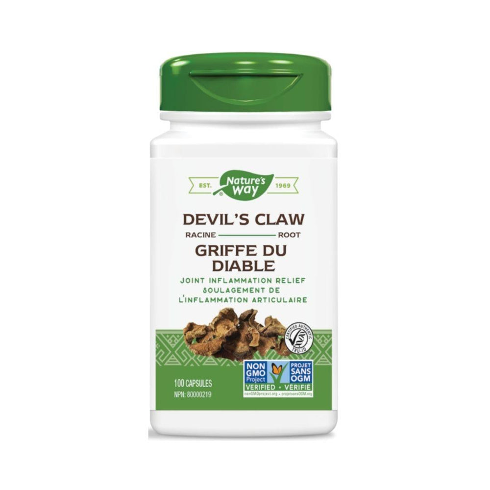 Nature's Way Devil's Claw Root - 100 Capsules