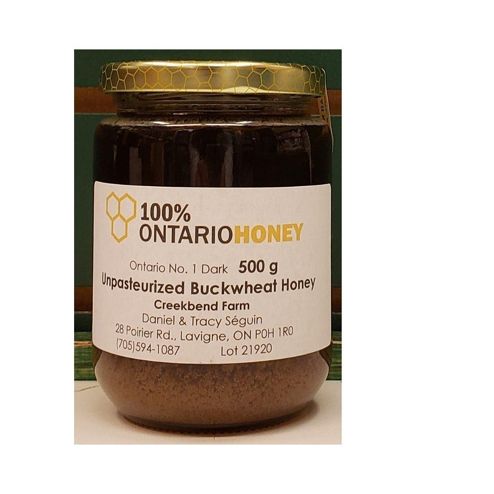 Unpasteurized buckwheat honey - 500g