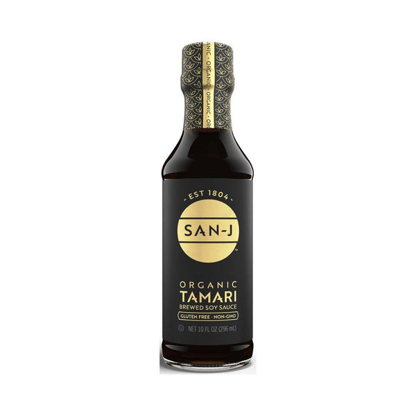 San-J Organic Tamari Soy Sauce (Gluten-Free) - 296 mL