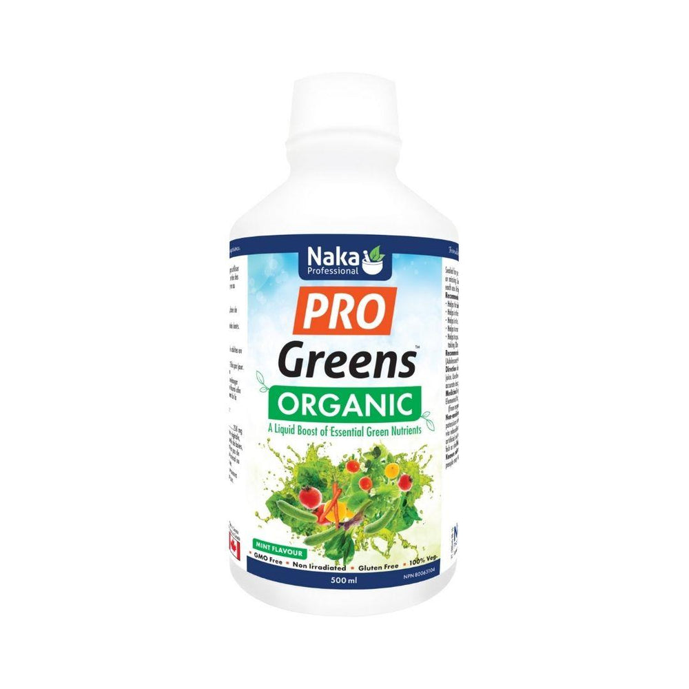 Naka Professional Organic Pro Greens (Mint Flavour) - 500 mL
