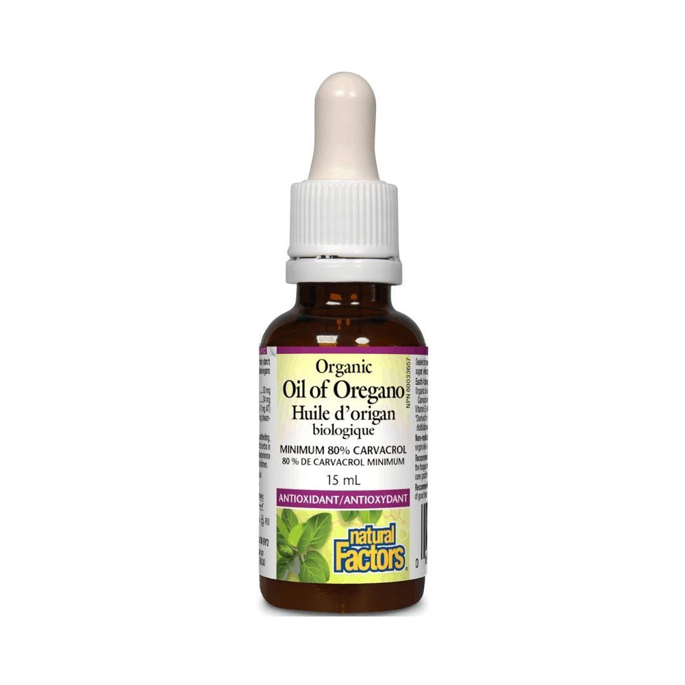 Natural Factors Oil of Oregano - 15 mL