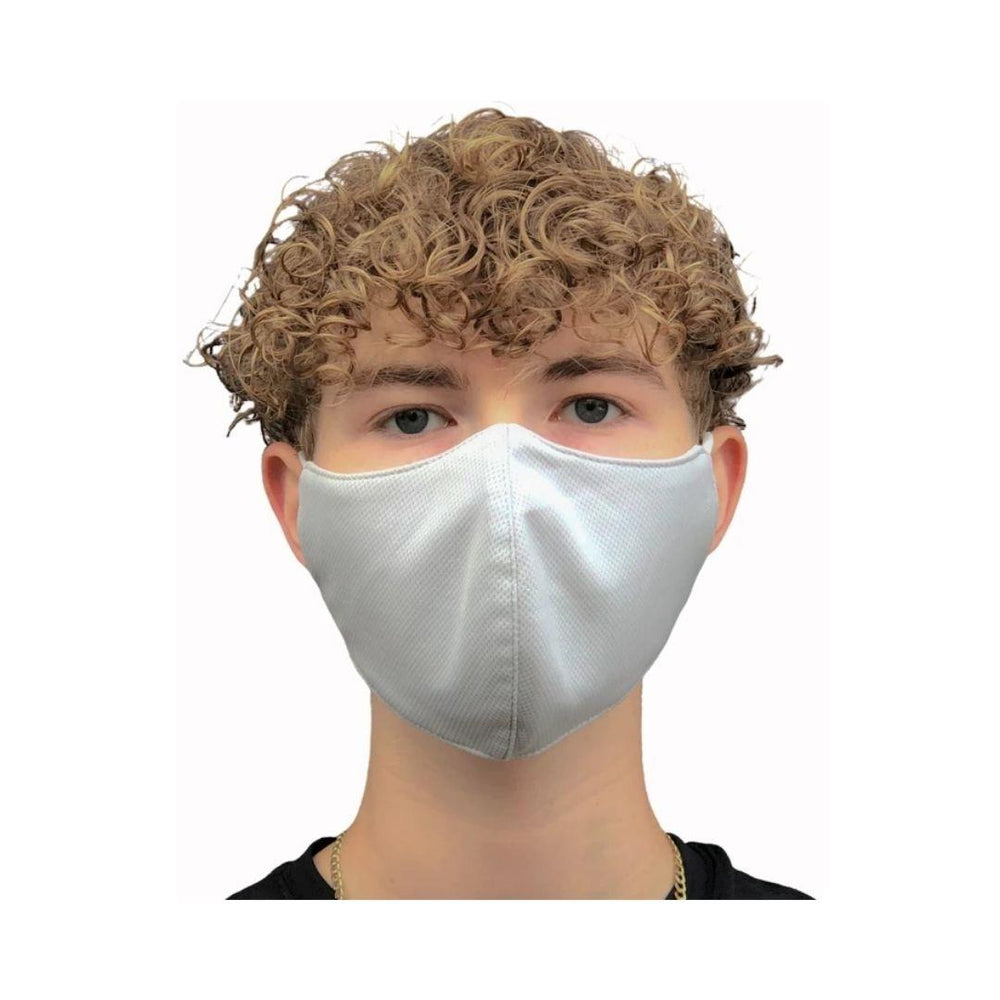 Kalp Coollex Antibacterial 3 Ply Fabric Face Mask - Grey