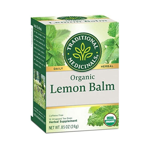 Traditional Medicinals Organic Lemon Balm Tea - 20 Tea Bags