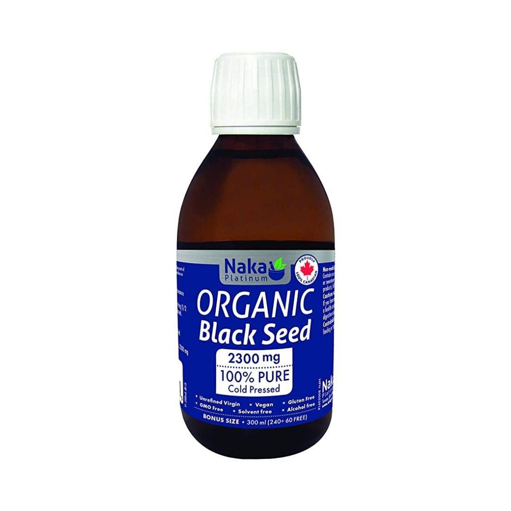 Naka Platinum Organic Black Seed 2300 mg - 300 mL