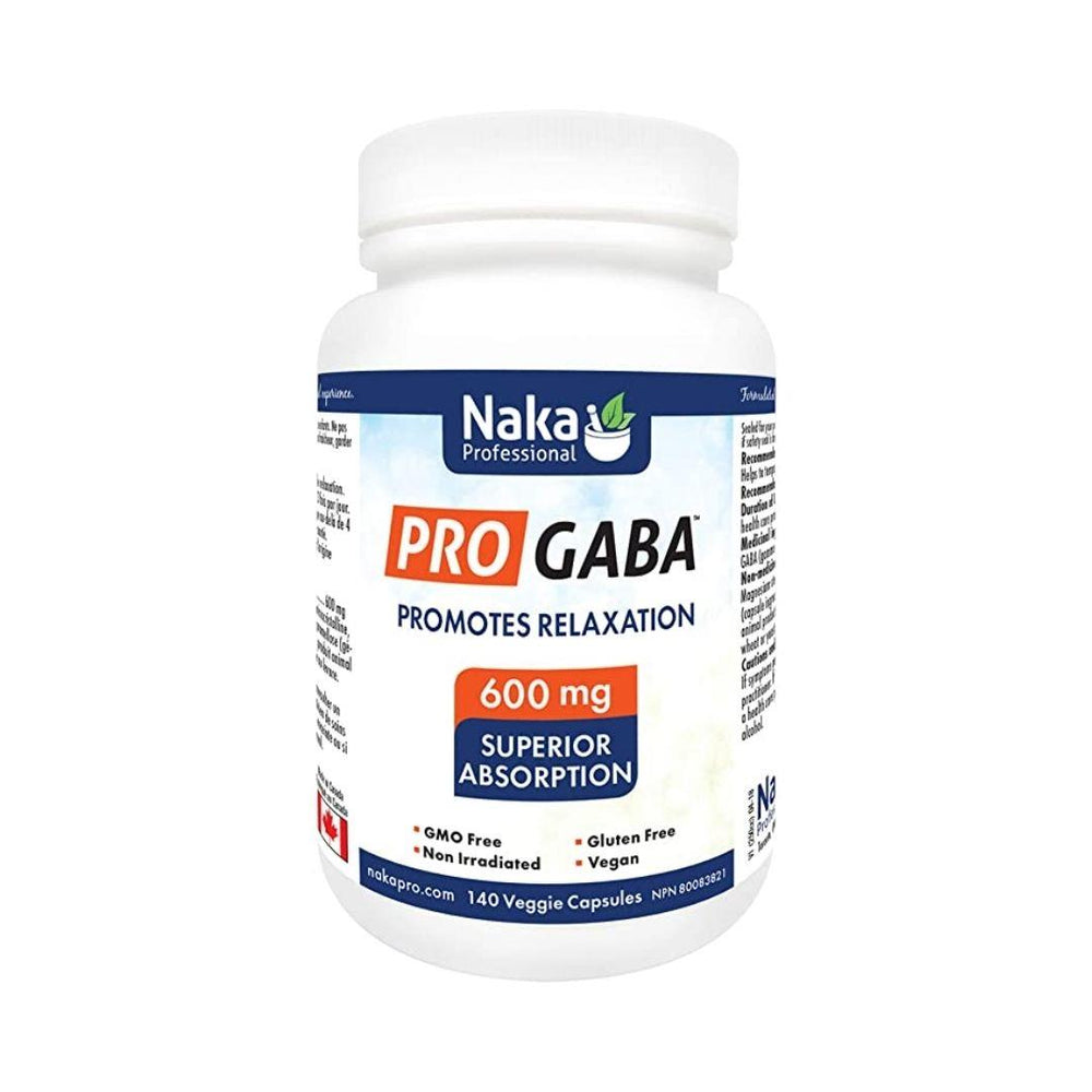 Naka Professional Pro GABA 600 mg - 140 Capsules