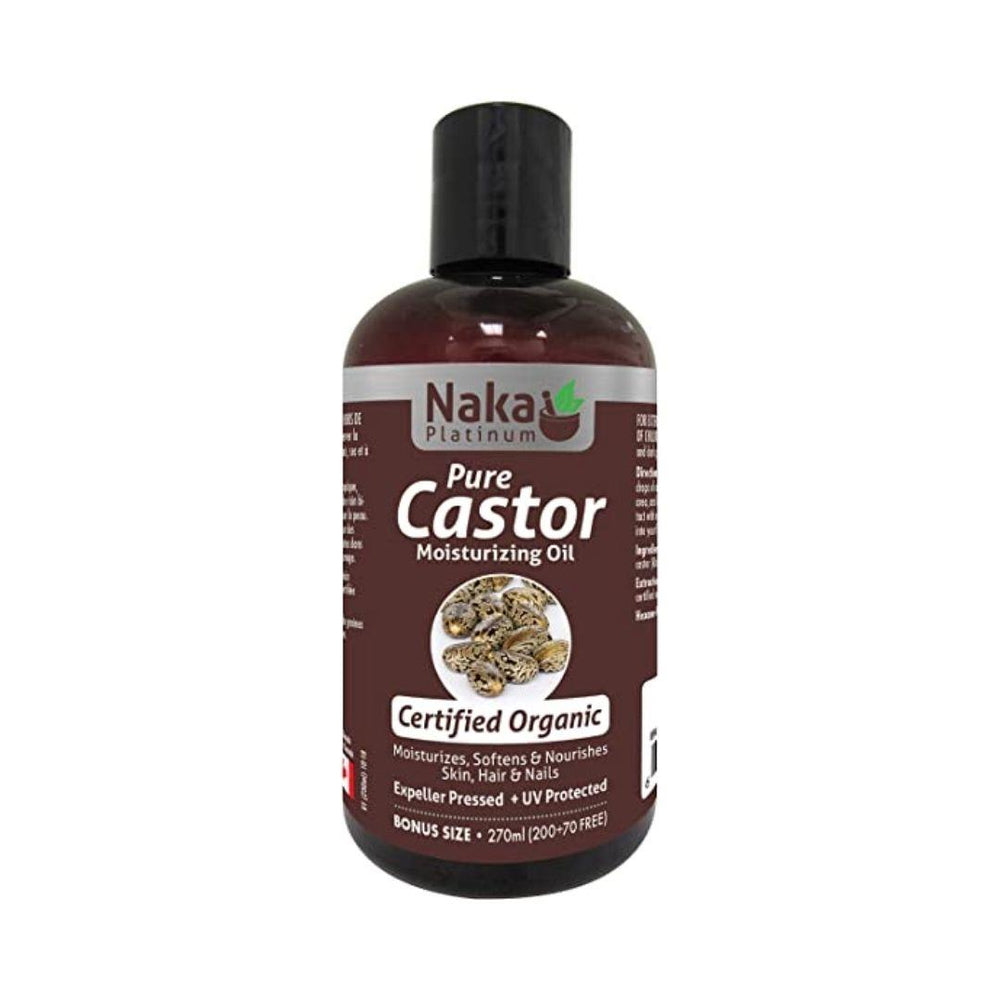 Naka Platinum Pure Organic Castor Oil - 270 mL