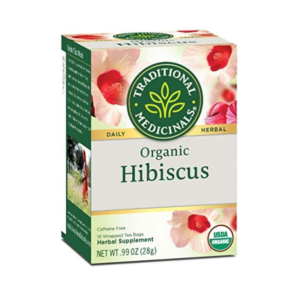 Traditional Medicinals Organic Hibiscus Tea - 16 Tea Bags