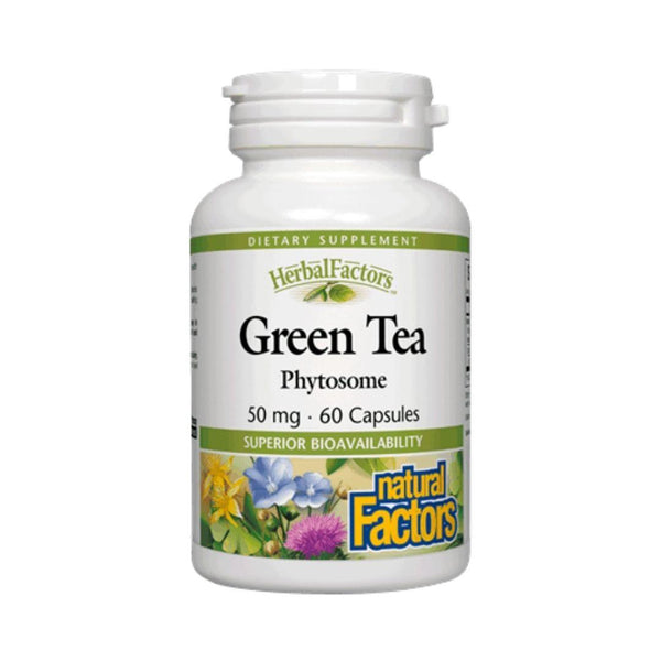 Natural Factors Green Tea Extract (Phytosome) 50 mg - 60 Capsules