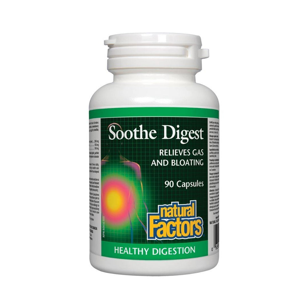 Natural Factors Soothe Digest - 90 Capsules