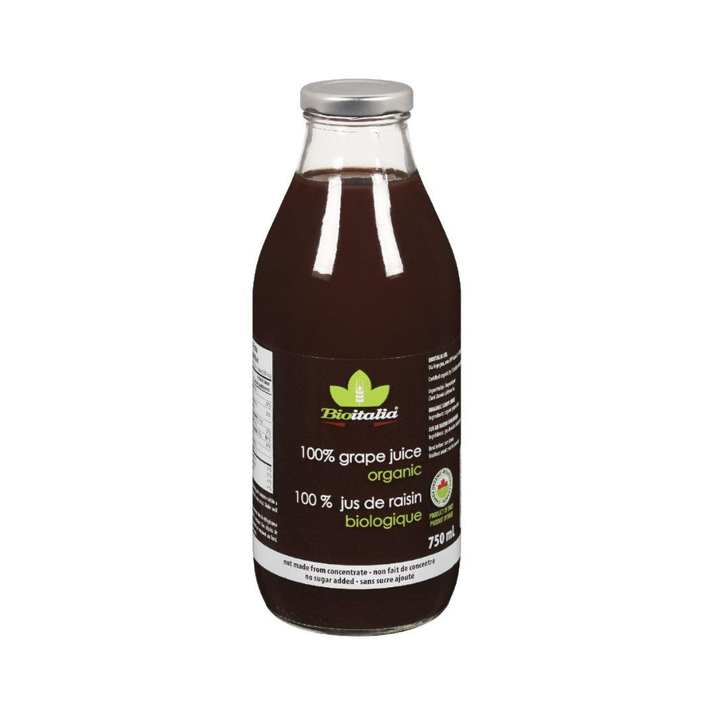 Bioitalia 100% Organic Grape Juice - 750 mL