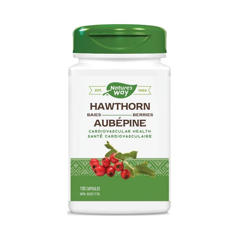 Nature's Way Hawthorn Berries - 100 Capsules