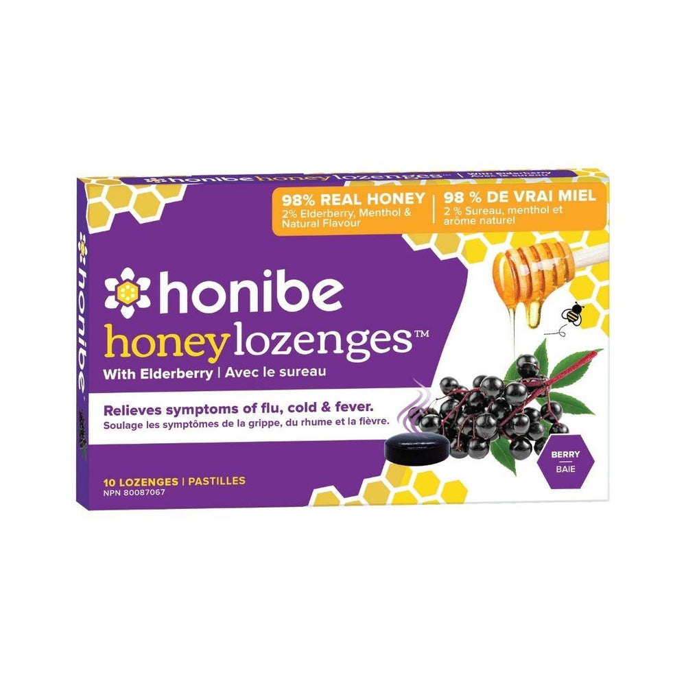 Honibe lozenges with elderberyy (Berry) - 10 lozenges
