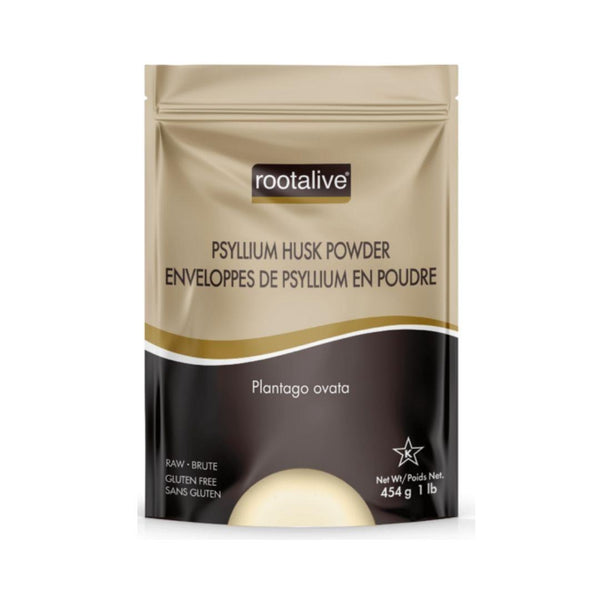Rootalive psyllium husk powder- 454g bag