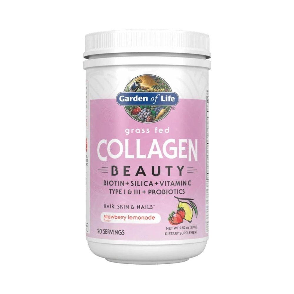 Garden of Life Grass Fed Collagen Beauty (Strawberry Lemonade) - 270 g