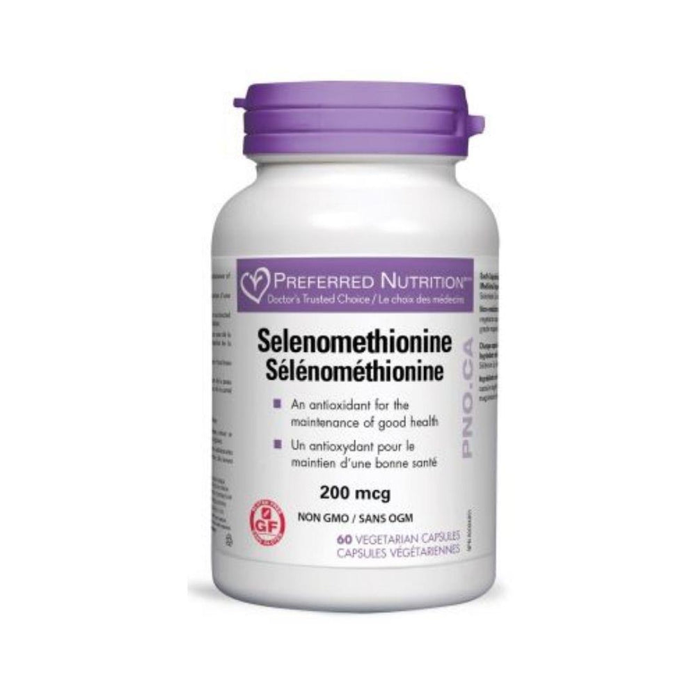 Preferred Nutrition Selenomethionine 200mcg - 60 vcaps