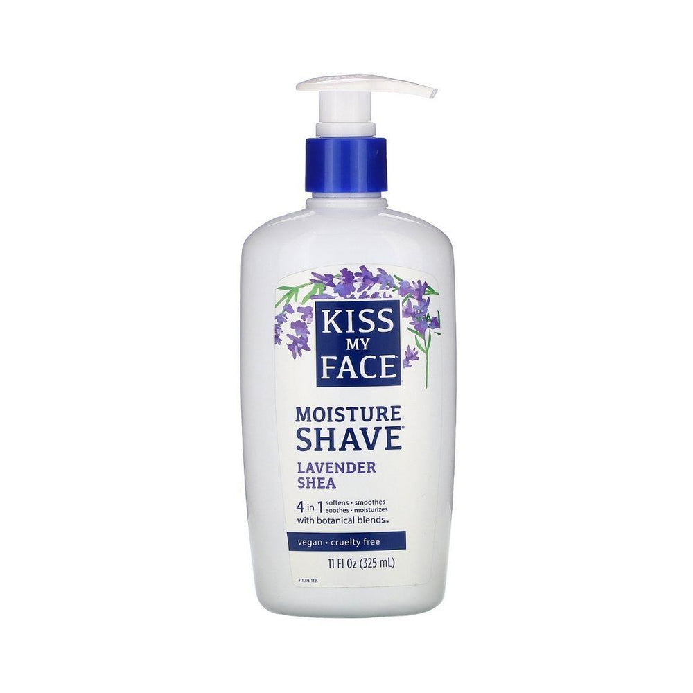 Kiss My Face Moisture Shave Lavender Shea - 325 mL