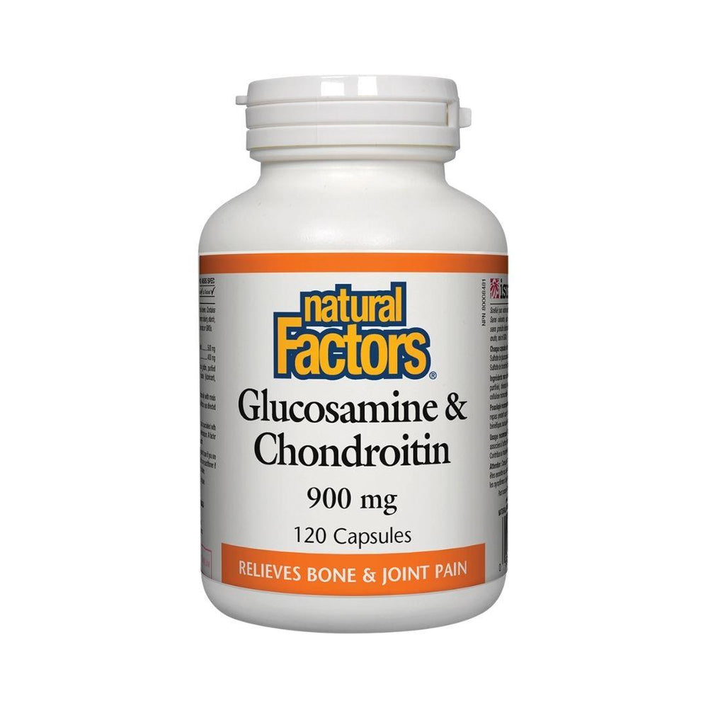 Natural Factors Glucosamine & Chondroitin 900 mg - 120 Capsules