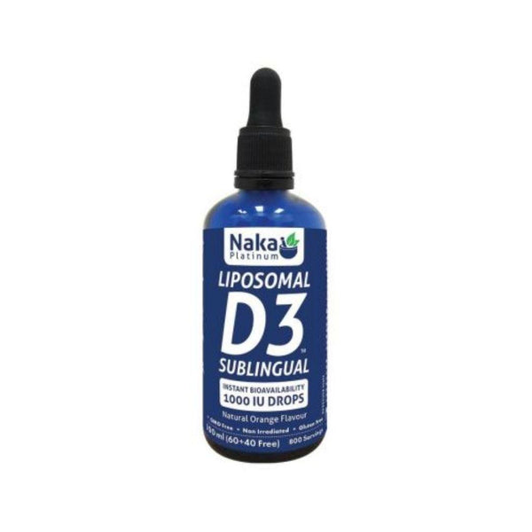 Sublingual liposomal Vitamin D drops - 100ml