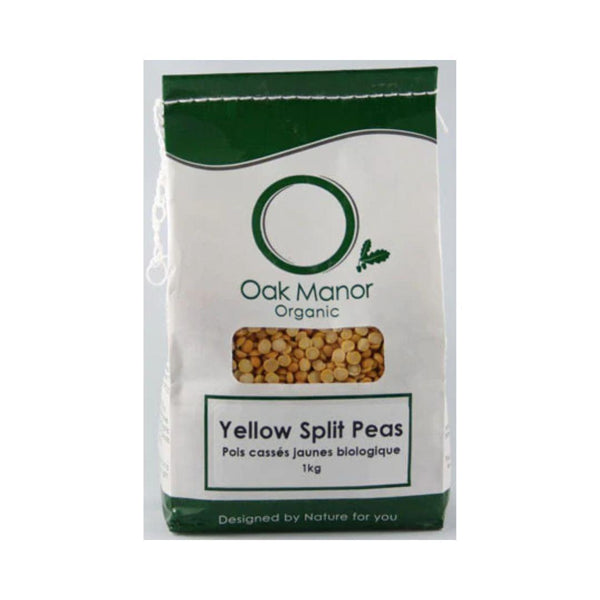 Oak Manor Organic Yellow Split Peas - 1 kg
